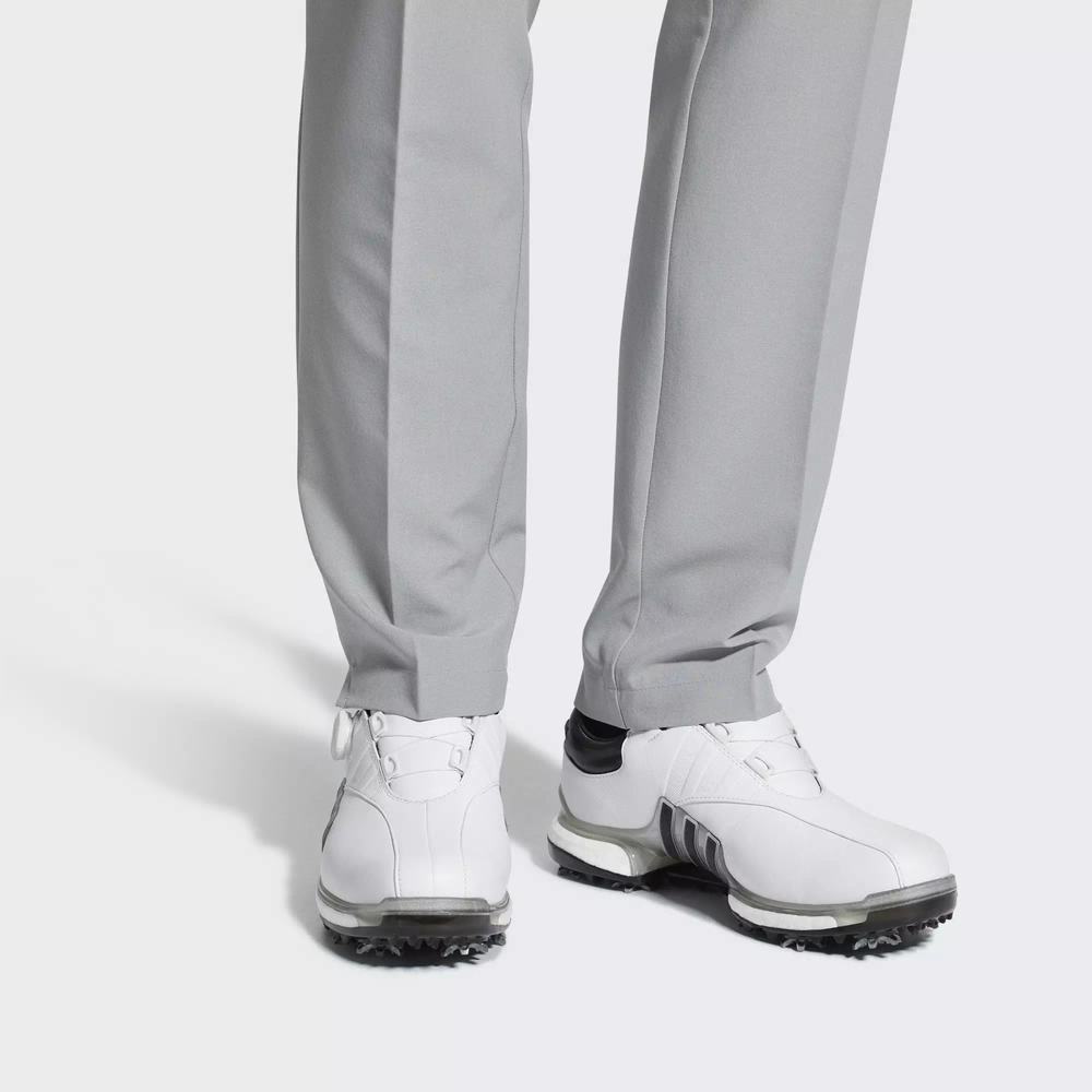 Adidas Tour360 EQT Boa Tenis De Golf Blancos Para Hombre (MX-73581)